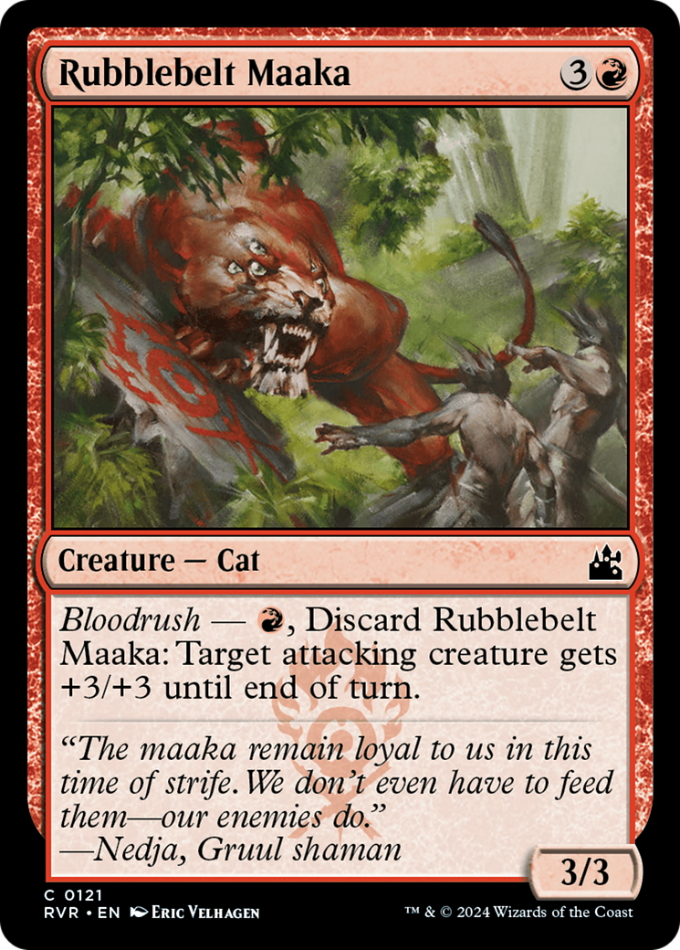 Rubblebelt Maaka [Ravnica Remastered] | Galaxy Games LLC