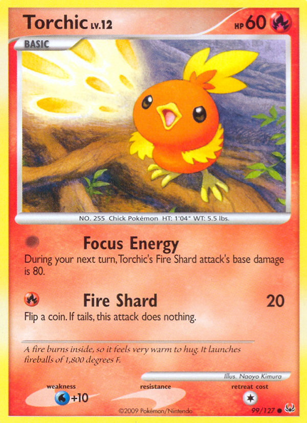 Torchic (99/127) [Platinum: Base Set] | Galaxy Games LLC