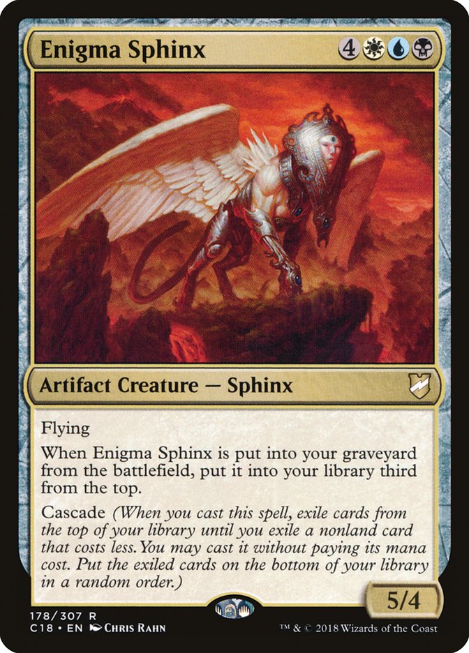 Enigma Sphinx [Commander 2018] | Galaxy Games LLC