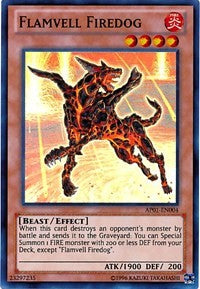 Flamvell Firedog [AP01-EN004] Super Rare | Galaxy Games LLC