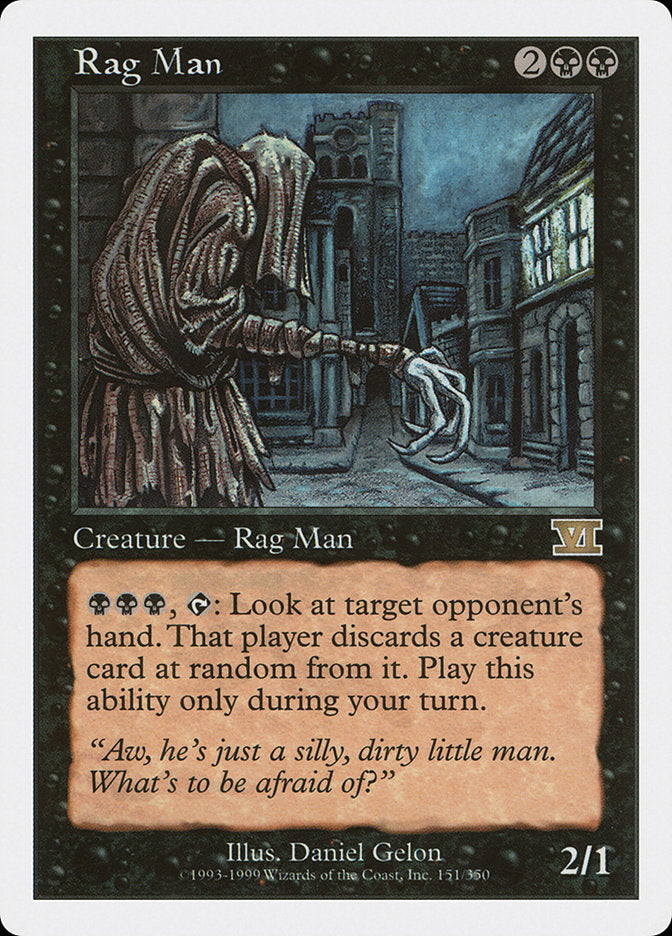 Rag Man [Classic Sixth Edition] | Galaxy Games LLC