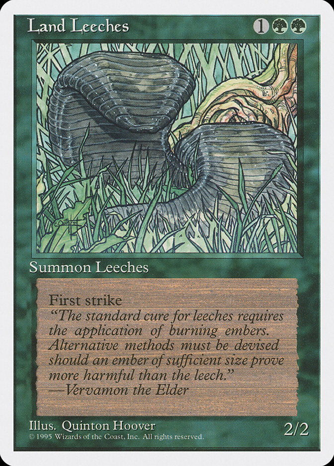 Land Leeches [Fourth Edition] | Galaxy Games LLC