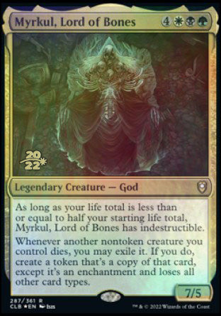 Myrkul, Lord of Bones [Commander Legends: Battle for Baldur's Gate Prerelease Promos] | Galaxy Games LLC