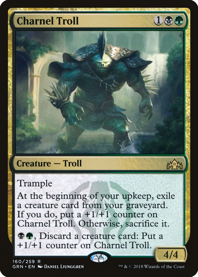 Charnel Troll [Guilds of Ravnica] | Galaxy Games LLC