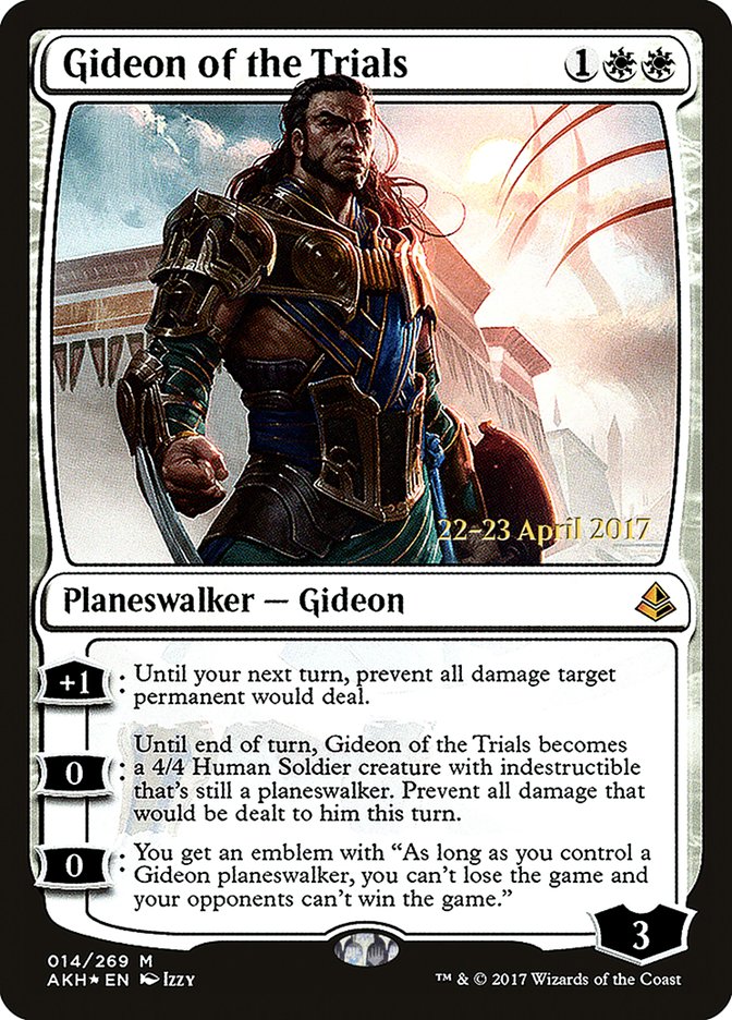 Gideon of the Trials [Amonkhet Prerelease Promos] | Galaxy Games LLC