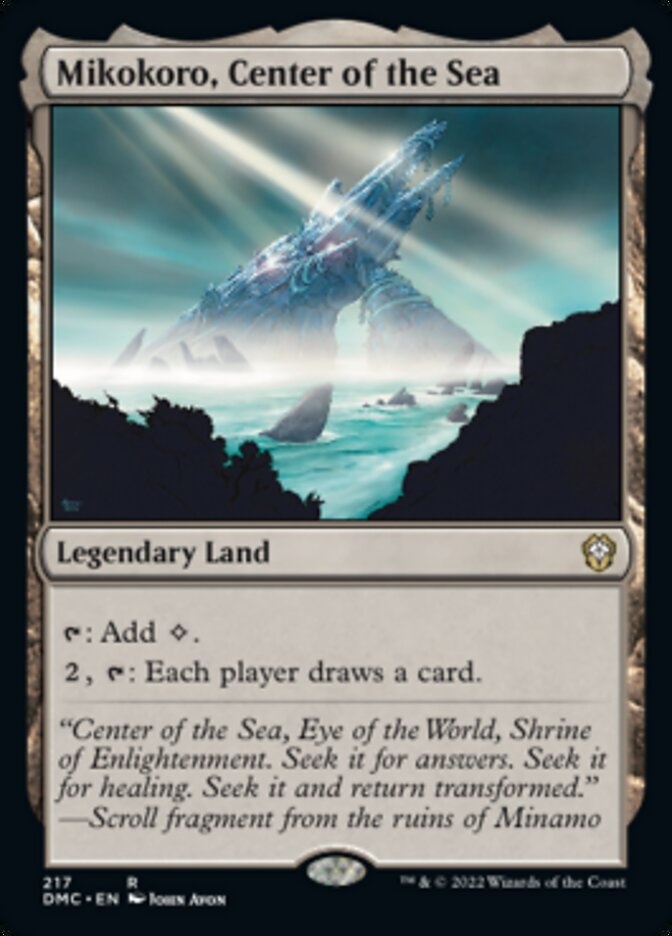 Mikokoro, Center of the Sea [Dominaria United Commander] | Galaxy Games LLC
