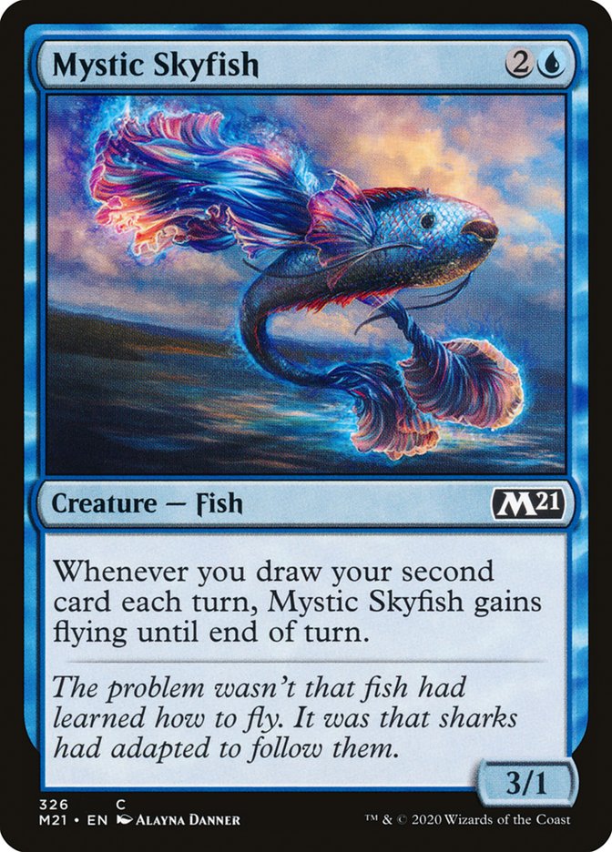 Mystic Skyfish [Core Set 2021] | Galaxy Games LLC