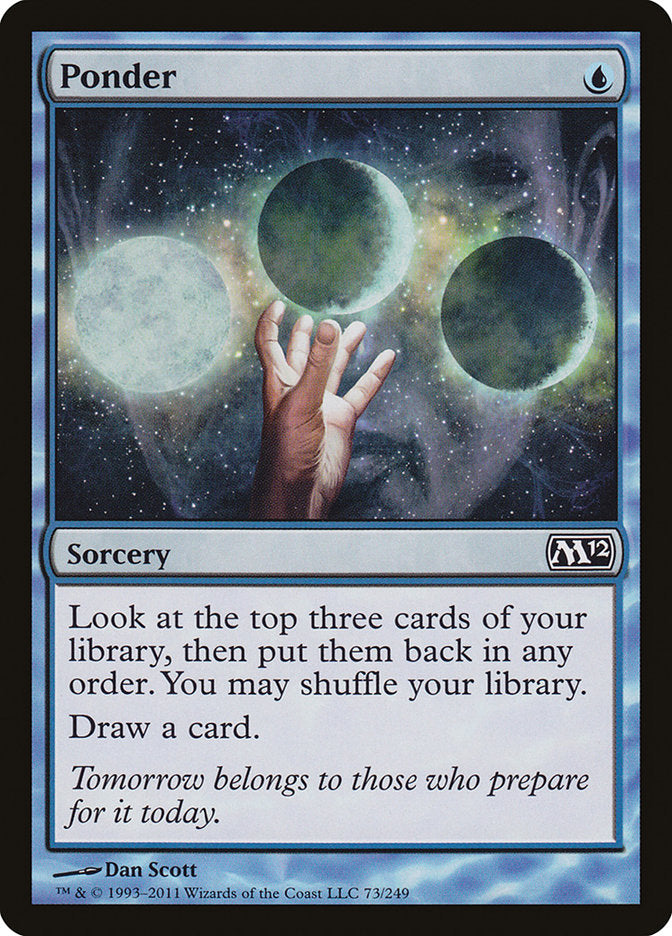 Ponder [Magic 2012] | Galaxy Games LLC