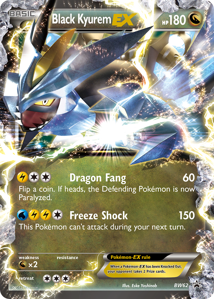 Black Kyurem EX (BW62) [Black & White: Black Star Promos] | Galaxy Games LLC