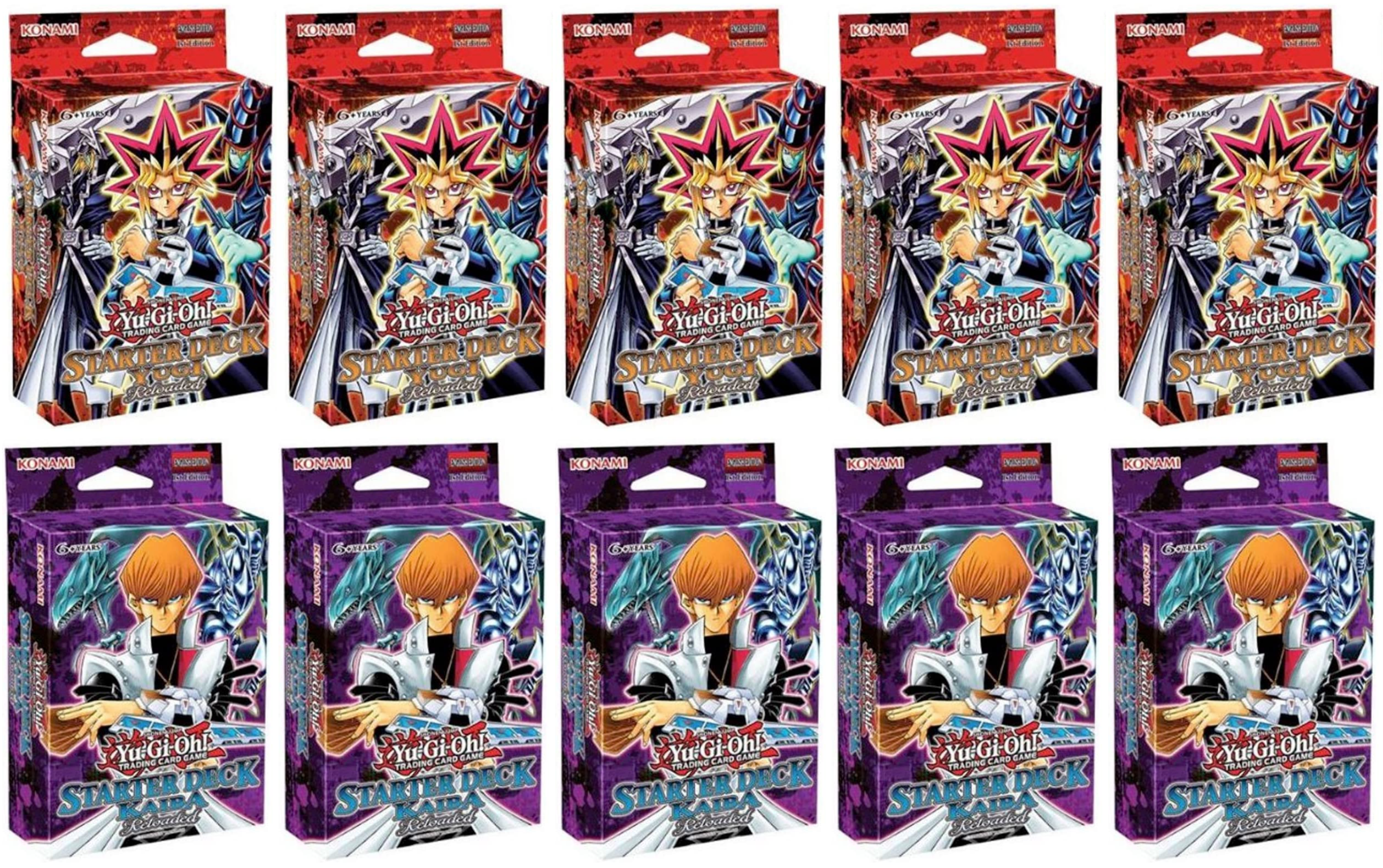 Yugi & Kaiba Reloaded - Starter Deck Display (1st Edition) | Galaxy Games LLC