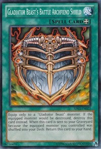 Gladiator Beast's Battle Archfiend Shield [AP03-EN022] Common | Galaxy Games LLC