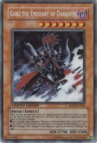 Gorz the Emissary of Darkness [RP02-EN000] Secret Rare | Galaxy Games LLC