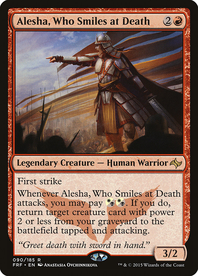 Alesha, Who Smiles at Death [Fate Reforged] | Galaxy Games LLC