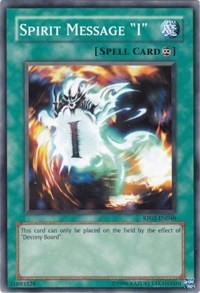 Spirit Message "I" [RP02-EN046] Common | Galaxy Games LLC