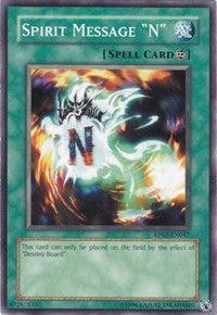 Spirit Message "N" [RP02-EN047] Common | Galaxy Games LLC