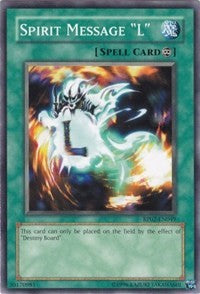 Spirit Message "L" [RP02-EN049] Common | Galaxy Games LLC