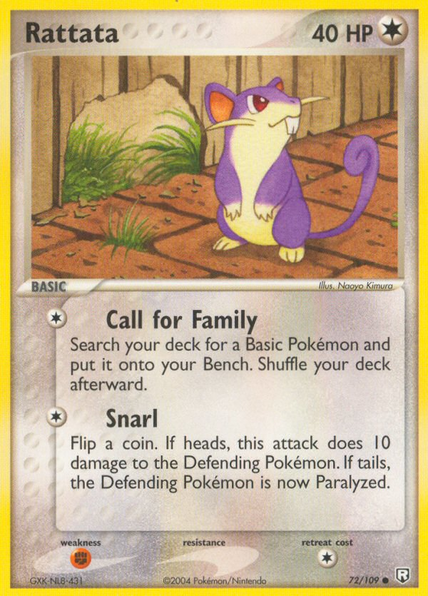 Rattata (72/109) [EX: Team Rocket Returns] | Galaxy Games LLC