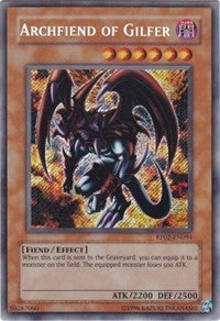 Archfiend of Gilfer [RP02-EN094] Secret Rare | Galaxy Games LLC