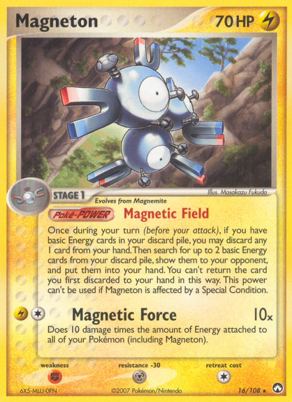 Magneton (16/108) [EX: Power Keepers] | Galaxy Games LLC