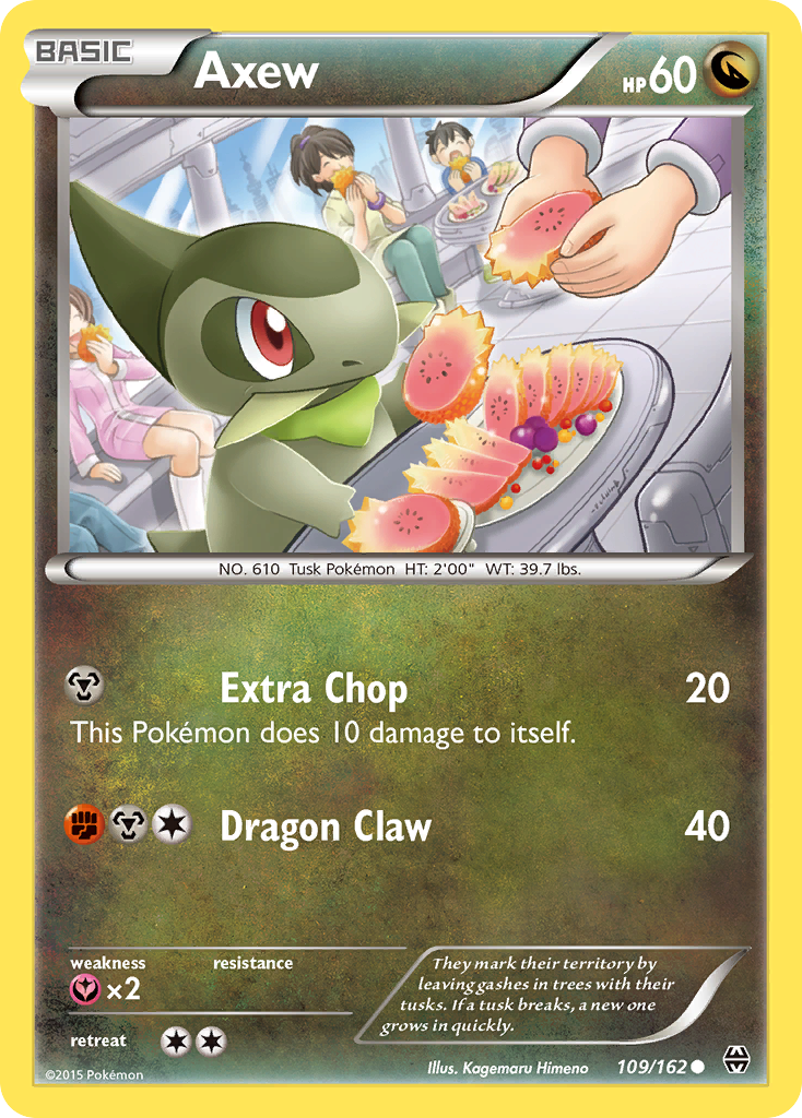 Axew (109/162) [XY: BREAKthrough] | Galaxy Games LLC