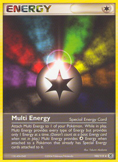 Multi Energy (103/112) [EX: FireRed & LeafGreen] | Galaxy Games LLC