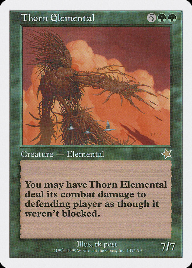 Thorn Elemental [Starter 1999] | Galaxy Games LLC