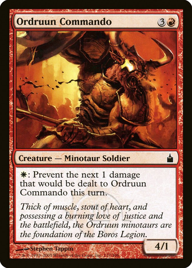 Ordruun Commando [Ravnica: City of Guilds] | Galaxy Games LLC