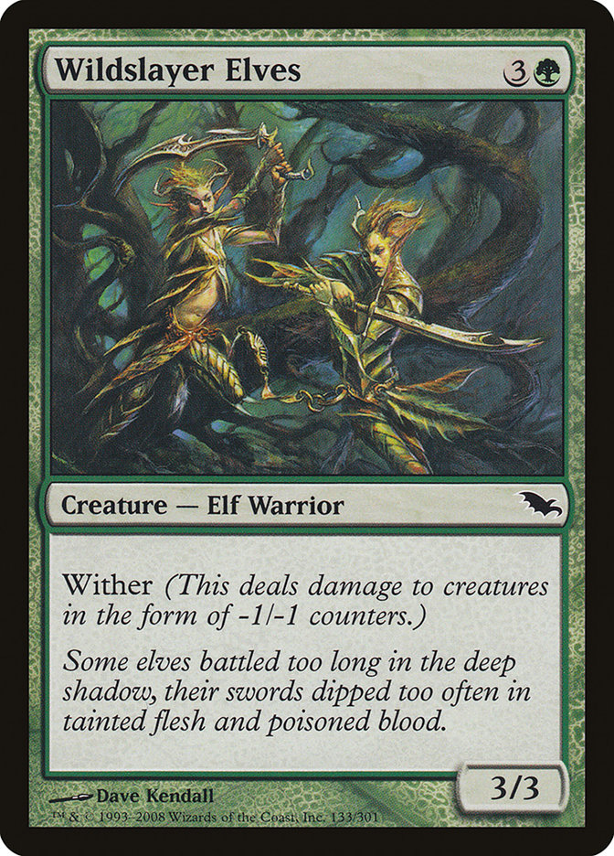 Wildslayer Elves [Shadowmoor] | Galaxy Games LLC