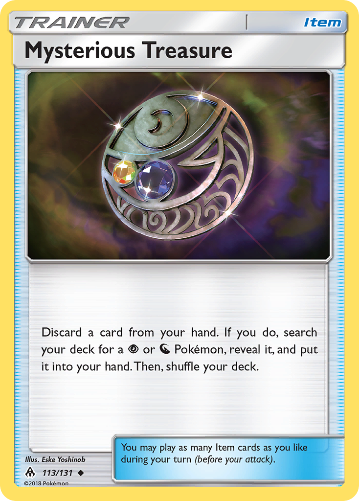 Mysterious Treasure (113/131) [Sun & Moon: Forbidden Light] | Galaxy Games LLC