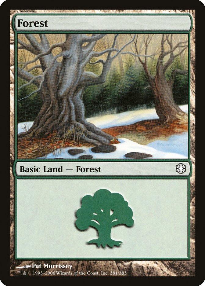 Forest (381) [Coldsnap Theme Decks] | Galaxy Games LLC