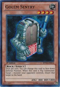 Golem Sentry [BPW2-EN014] Super Rare | Galaxy Games LLC