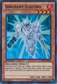 Sergeant Electro [BPW2-EN043] Super Rare | Galaxy Games LLC