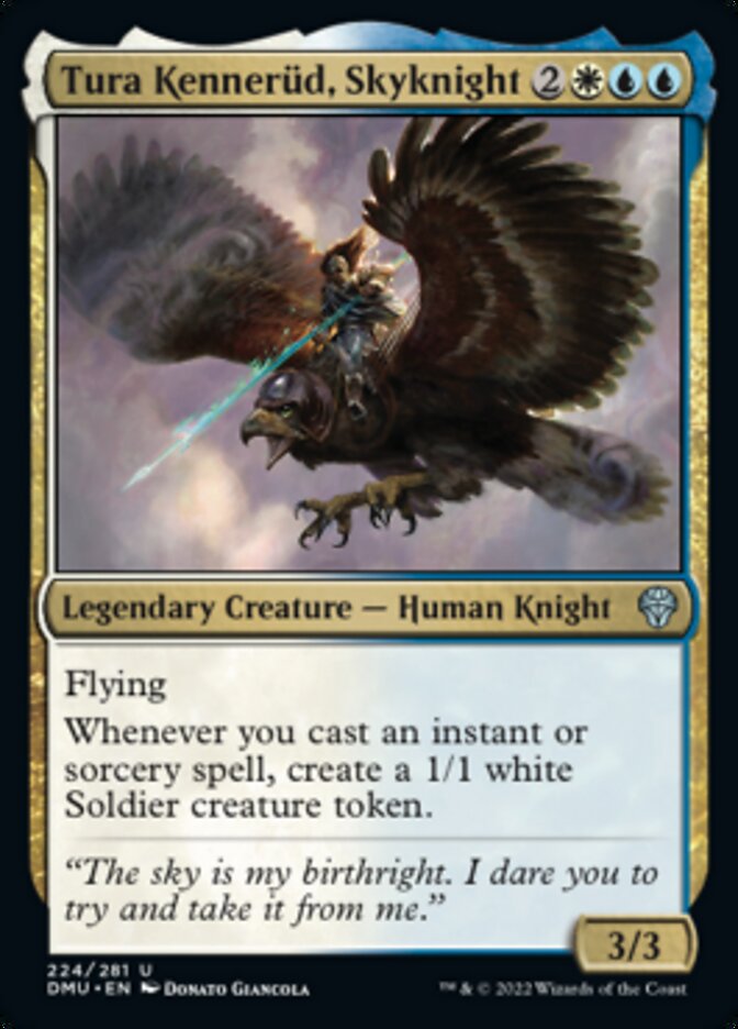 Tura Kennerud, Skyknight [Dominaria United] | Galaxy Games LLC