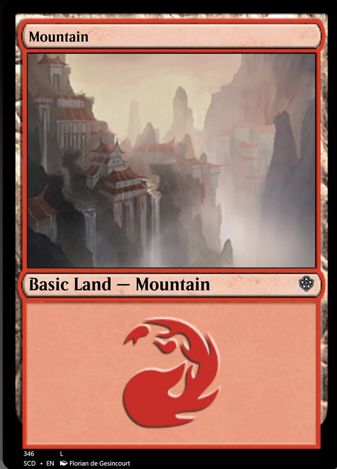 Mountain (346) [Starter Commander Decks] | Galaxy Games LLC