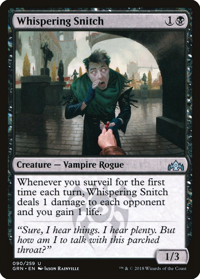 Whispering Snitch [Guilds of Ravnica] | Galaxy Games LLC