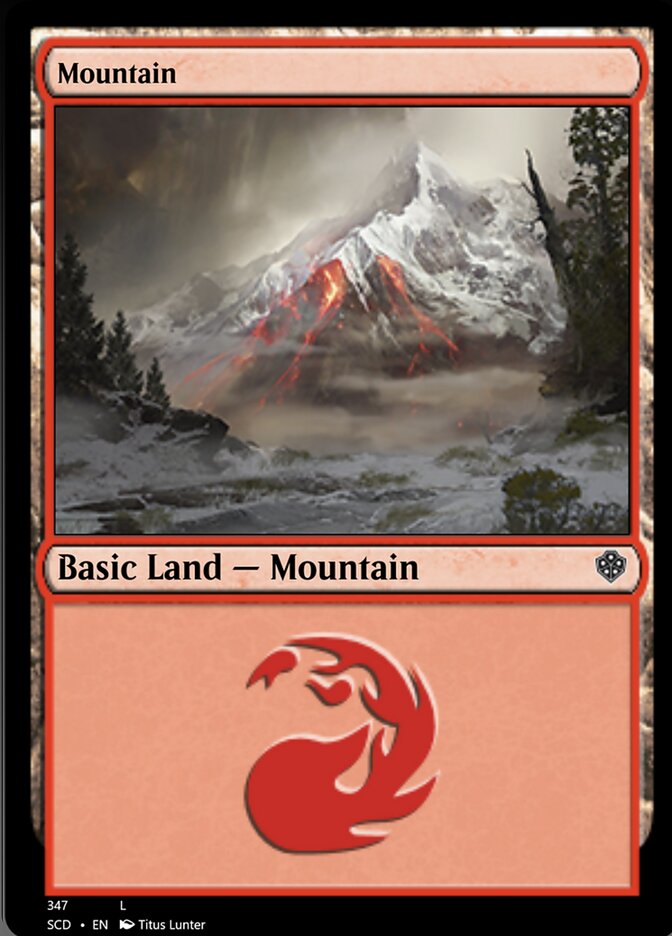 Mountain (347) [Starter Commander Decks] | Galaxy Games LLC