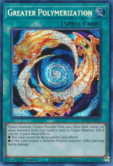 Greater Polymerization [MP22-EN050] Prismatic Secret Rare | Galaxy Games LLC