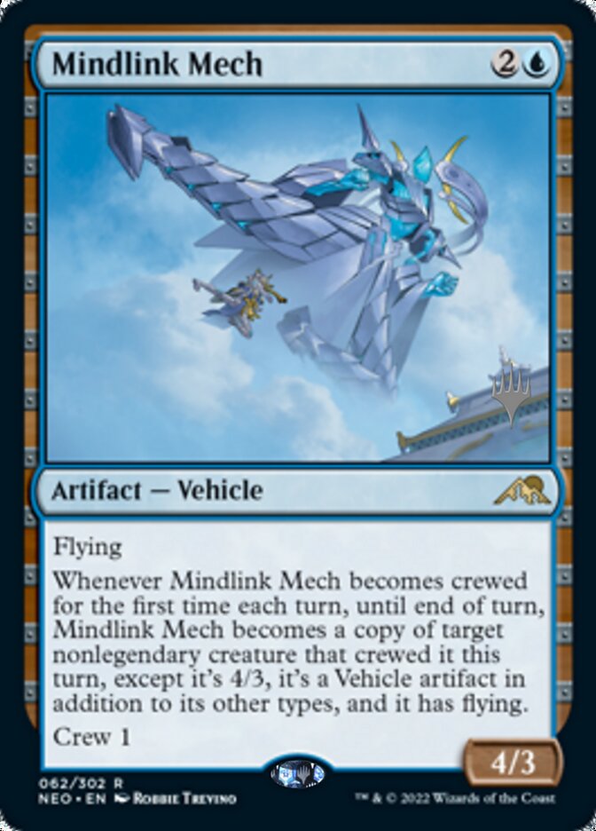 Mindlink Mech (Promo Pack) [Kamigawa: Neon Dynasty Promos] | Galaxy Games LLC