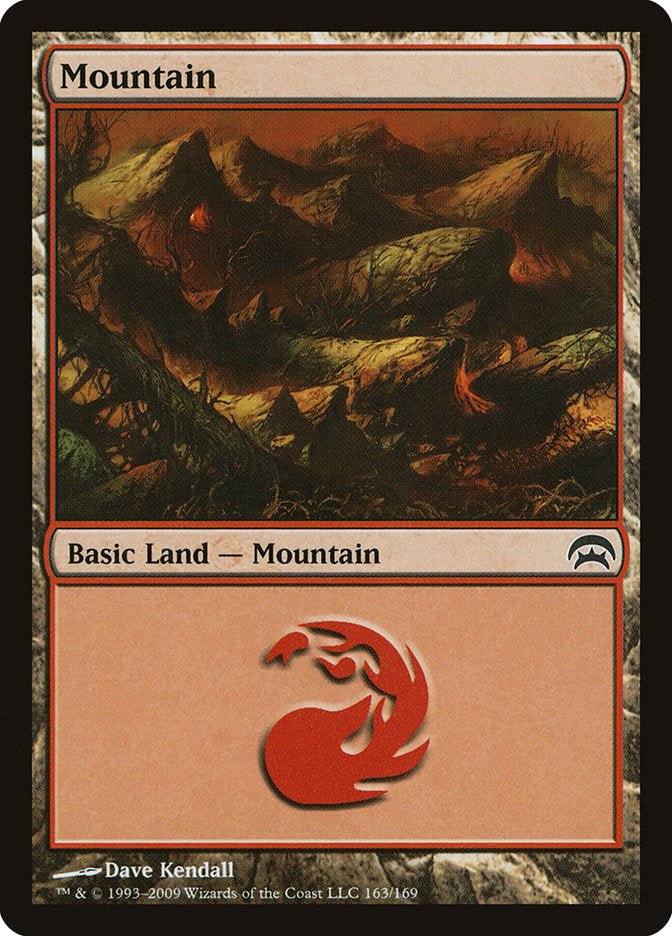 Mountain (163) [Planechase] | Galaxy Games LLC
