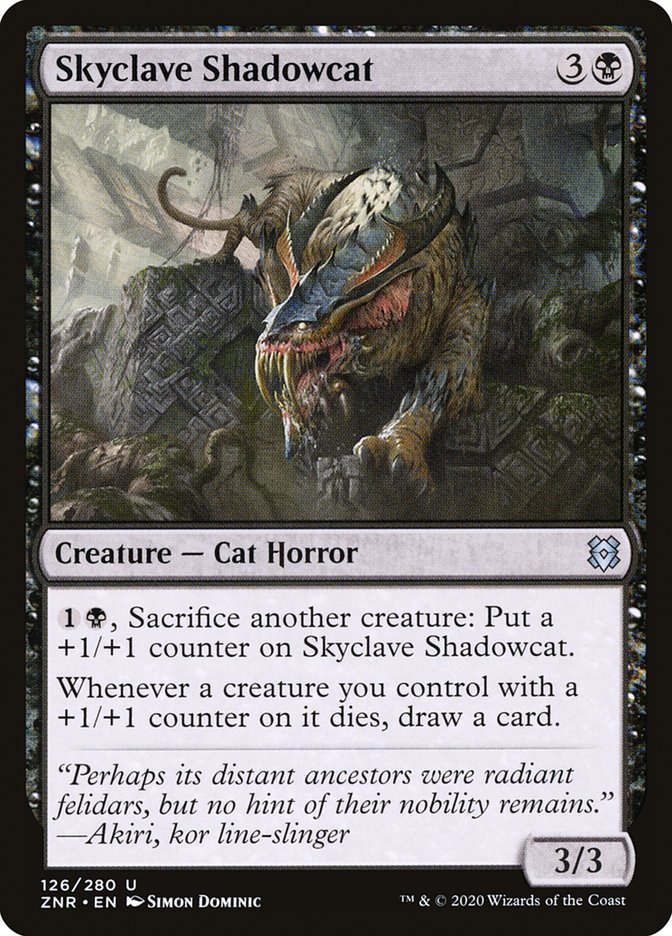 Skyclave Shadowcat [Zendikar Rising] | Galaxy Games LLC
