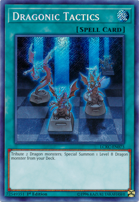 Dragonic Tactics [LCKC-EN073] Secret Rare | Galaxy Games LLC