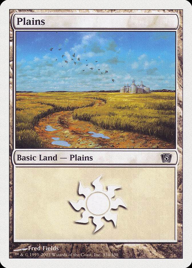 Plains (334) [Eighth Edition] | Galaxy Games LLC