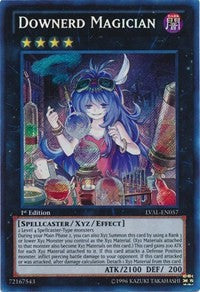 Downerd Magician [LVAL-EN057] Secret Rare | Galaxy Games LLC