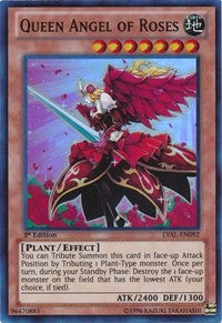 Queen Angel of Roses [LVAL-EN092] Super Rare | Galaxy Games LLC