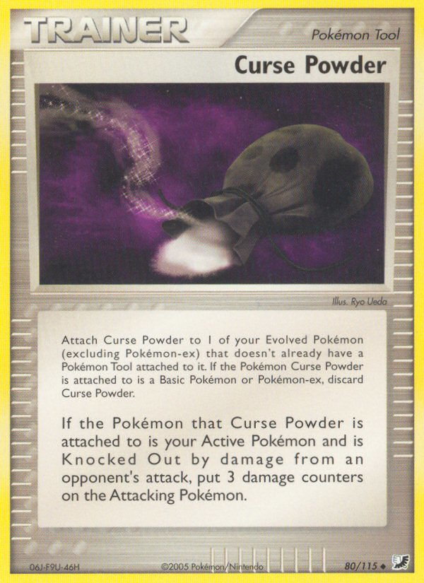 Curse Powder (80/115) [EX: Unseen Forces] | Galaxy Games LLC