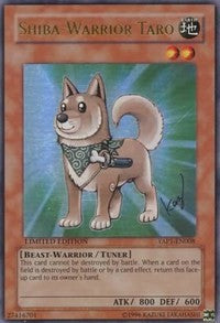 Shiba-Warrior Taro [YAP1-EN008] Ultra Rare | Galaxy Games LLC