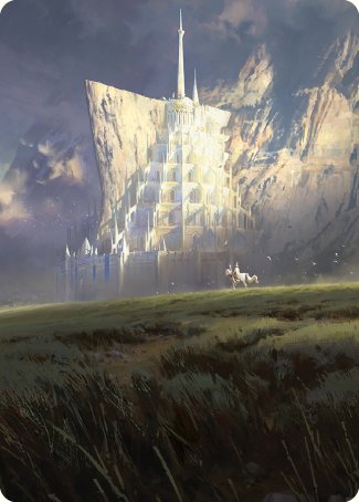 Minas Tirith Art Card [The Lord of the Rings: Tales of Middle-earth Art Series] | Galaxy Games LLC