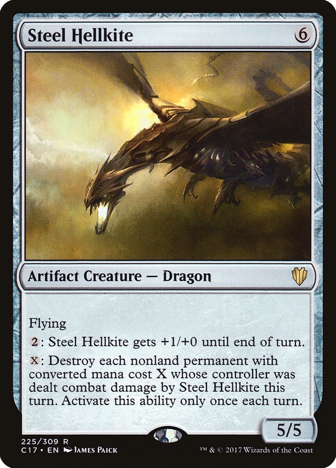 Steel Hellkite [Commander 2017] | Galaxy Games LLC