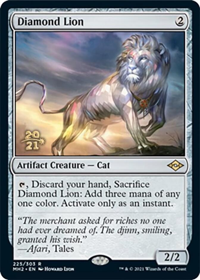 Diamond Lion [Modern Horizons 2 Prerelease Promos] | Galaxy Games LLC