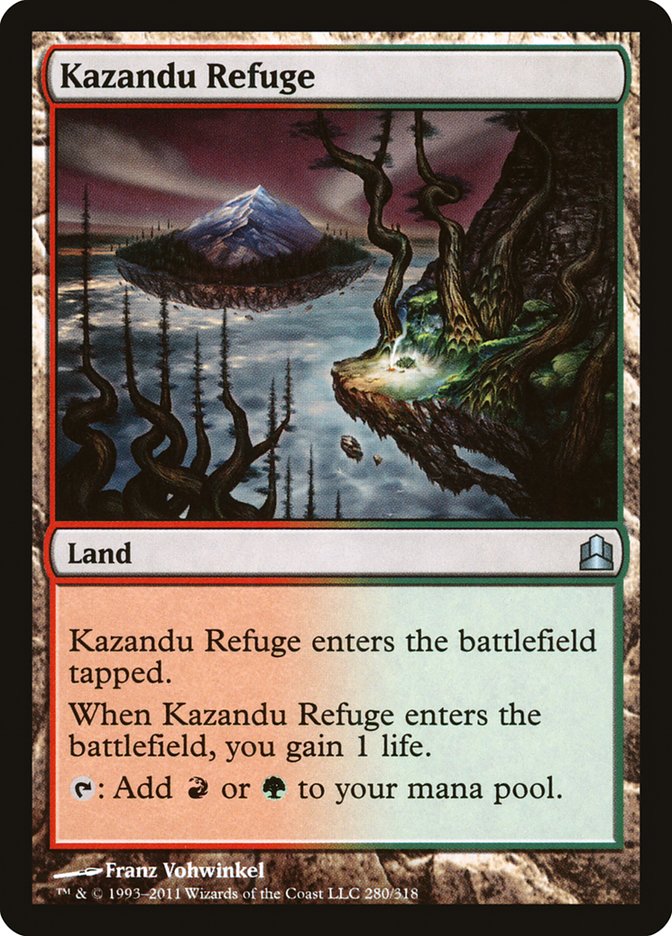 Kazandu Refuge [Commander 2011] | Galaxy Games LLC